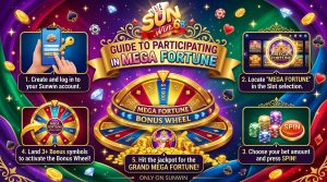 Hướng dẫn các bước tham gia Mega Fortune tại Sunwin